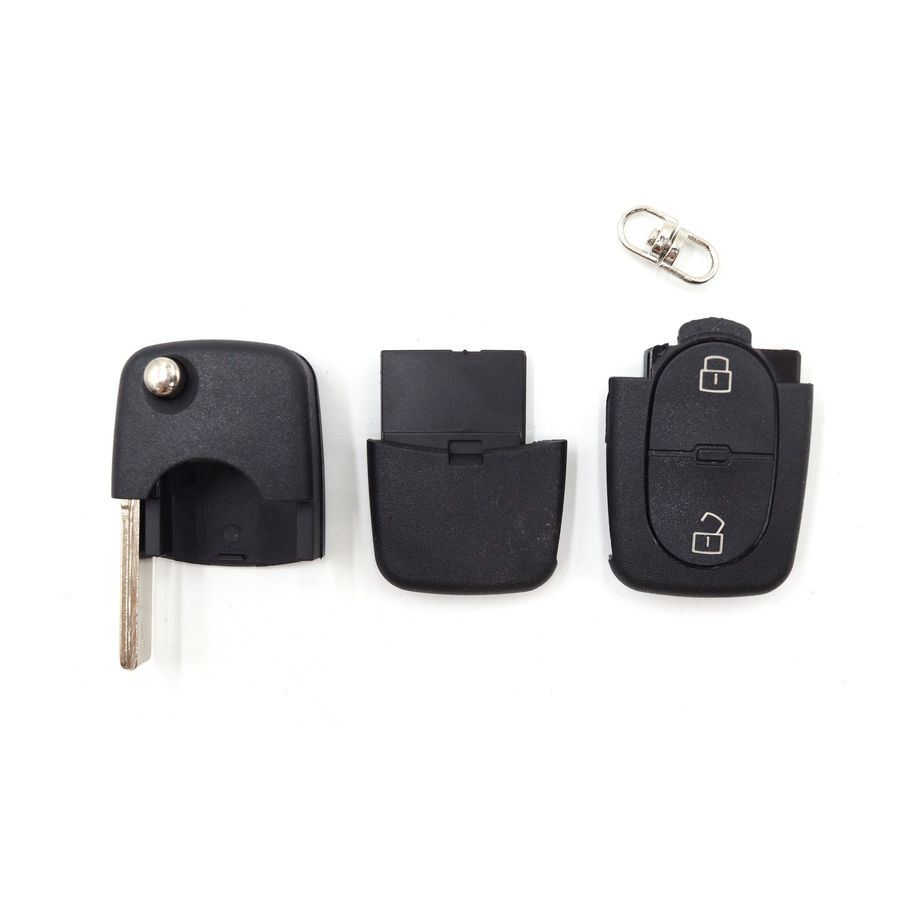 2 Button Key Shell with 2023 battery clip To Suit Volkswagen Bora, Golf, Passat | Remote Pro